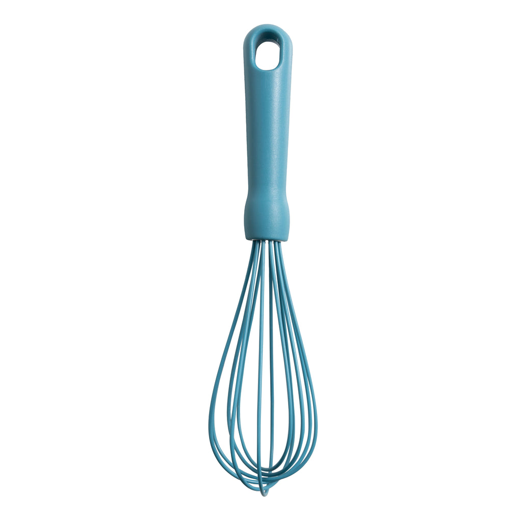 Mainstays 3-Piece Silicone Whisk Set, 10.5"/10.4"/9.6" L, Blue Color - Image 5