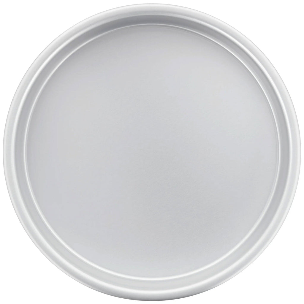 Wilton Aluminum 8" Round Cake Pan 2" Depth Layer Cake Baking Pan, Packaging May Vary - Image 2